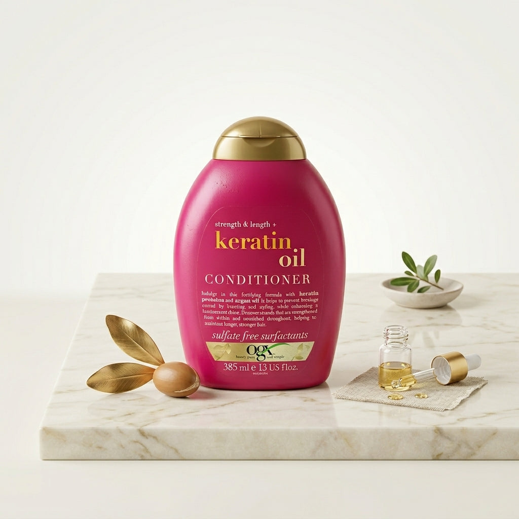 OGX Strength & Length Keratin Oil Shampoo - photo 2