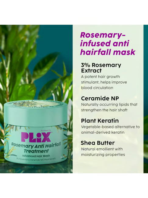 Plix Rosemary Anti-Hair Fall Hair Mask - photo 5