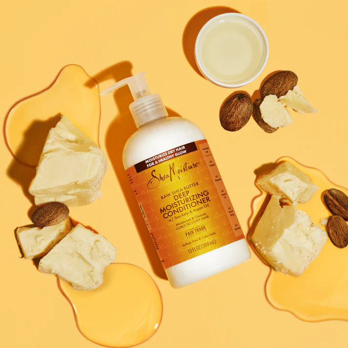 Shea Moisture Raw Shea Butter Restorative Conditioner - photo 2
