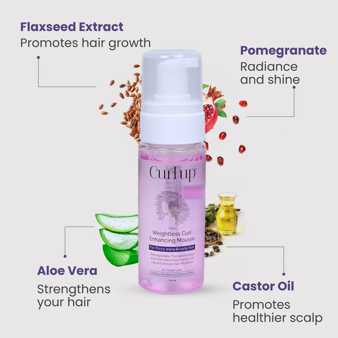 Curl Up Weightless Curl Enhancing Mousse - photo 5