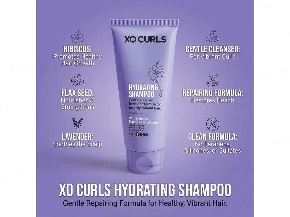 XO Curls Hydrating Shampoo - photo 3