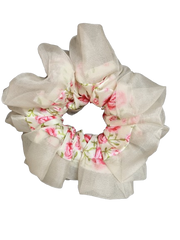 Curl Basics Floral Print Scrunchies