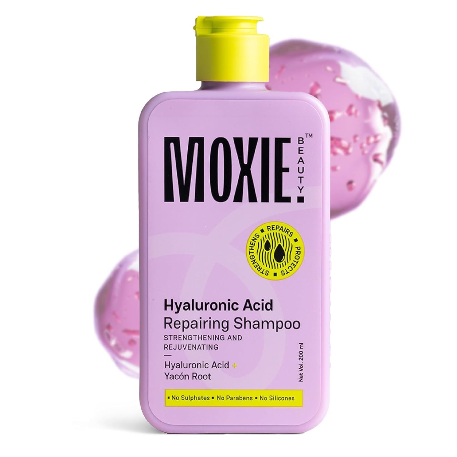 Moxie Beauty Hyaluronic Acid Repairing Shampoo - 200_ML