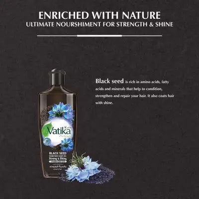 Vatika Naturals Blackseed Enriched Hair Oil - photo 6