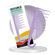 XO Curls Shower Detangling Comb - Purple
