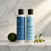 Curl Nourish- Hydrating Style Hair Cream & Hair Gel Set