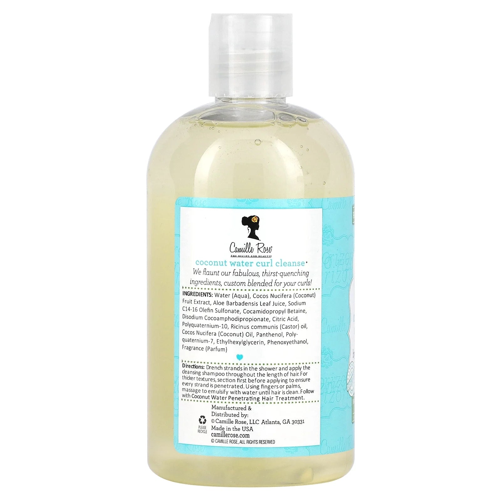 Camille Rose Coconut Water Curl Cleanse Hydrating Shampoo - photo 3