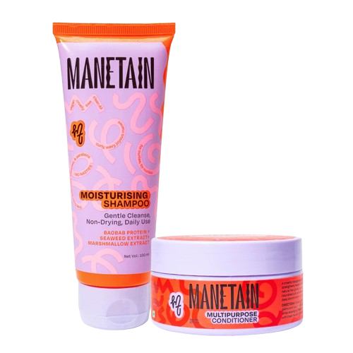 Manetain Multipurpose Conditioner, Moisturising Shampoo Duo - 100_ML
