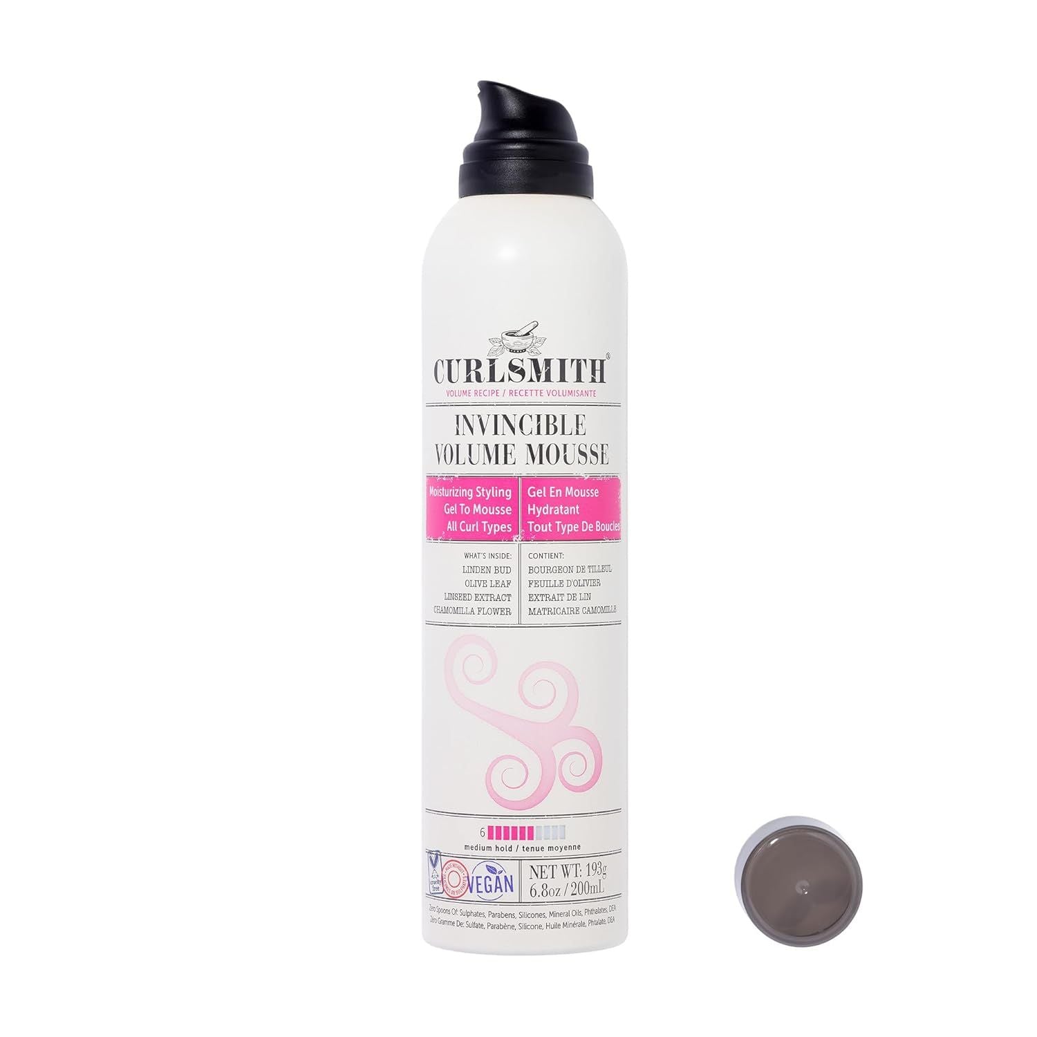 Curlsmith Invincible Volume Hair Mousse - photo 2