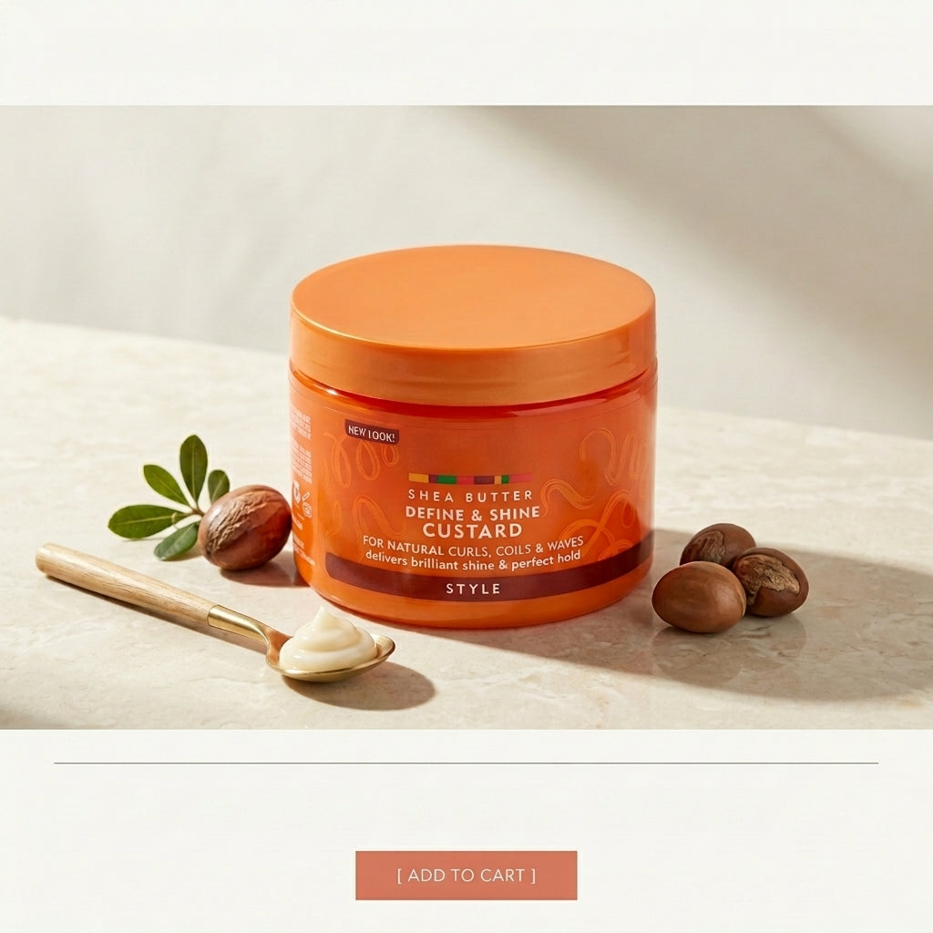Cantu Shea Butter Define and Shine Custard - photo 4