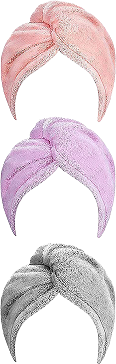 Microfiber Hair Towel Wrap - MEDIUM