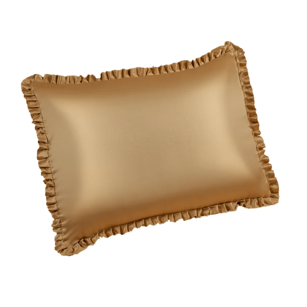 Curlyn Satin Frilled Pillow Cover (Plain) - photo 2