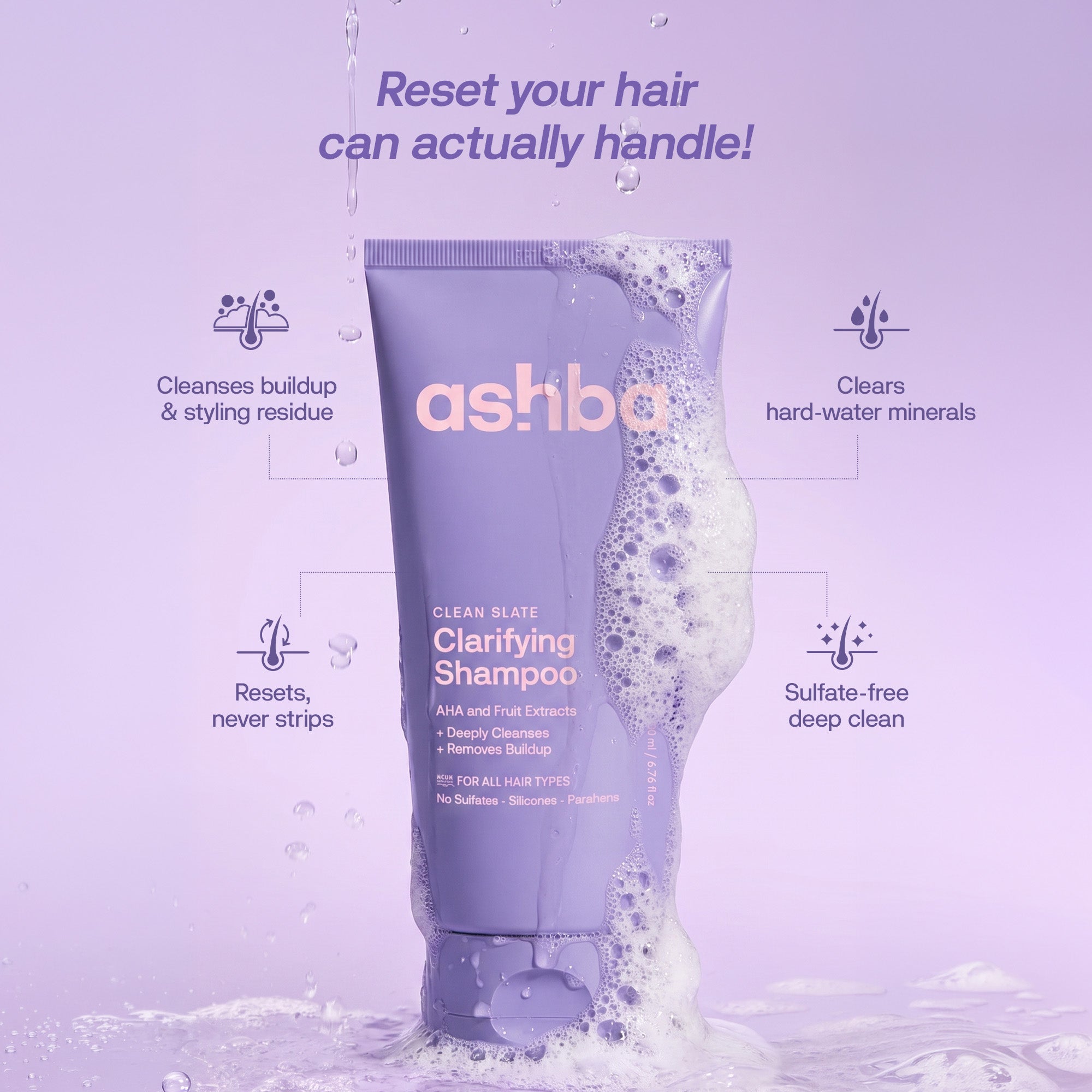 Ashba Botanics Clarifying Shampoo
