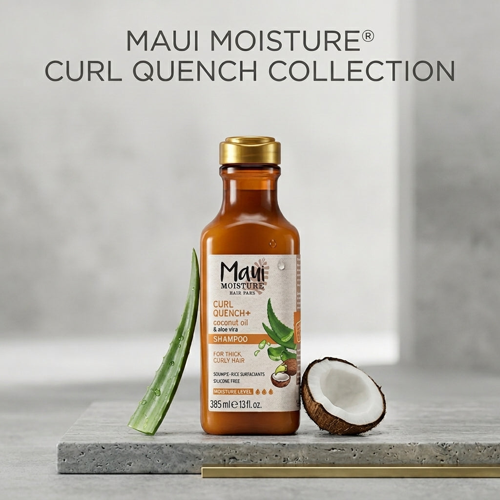 Maui Moisture Curl Quench Coconut Oil Shampoo