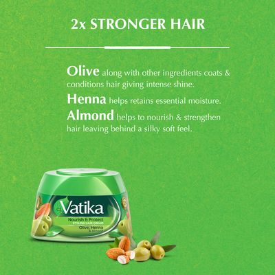 Vatika Nourish And Protect Styling Hair Cream - photo 4