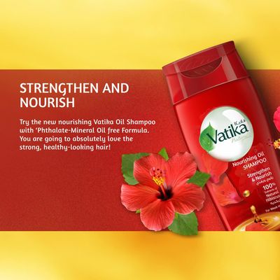 Vatika Naturals Strengthen & Nourish Oil Shampoo - photo 6
