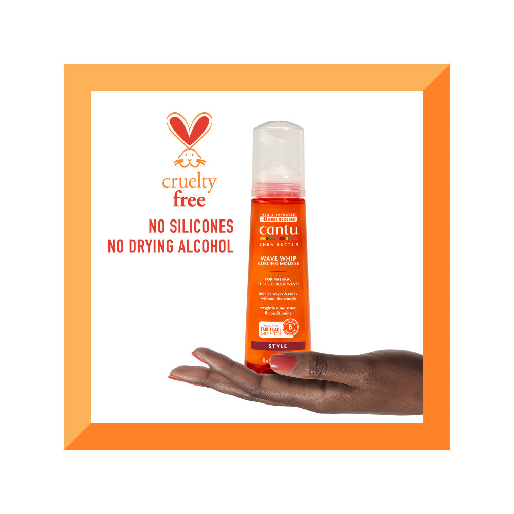 Cantu Shea Butter Wave Whip Curling Mousse - photo 4