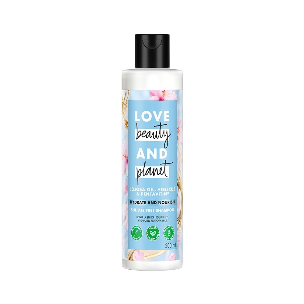 Love Beauty And Planet Hydrate & Nourish Pentavitin & Hibiscus Shampoo - 200_ML