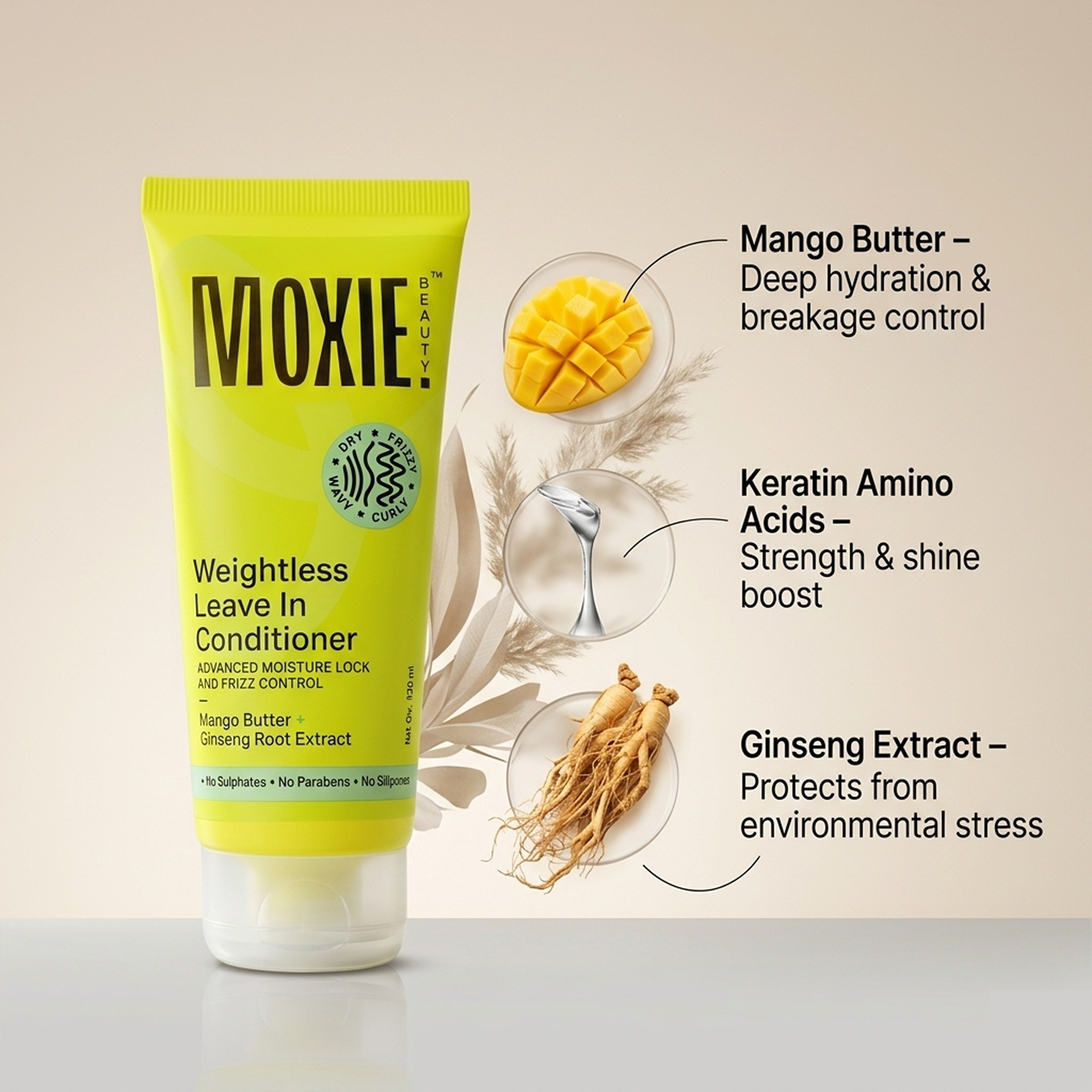 Moxie Beauty Weightless Leave In Conditioner - photo 2