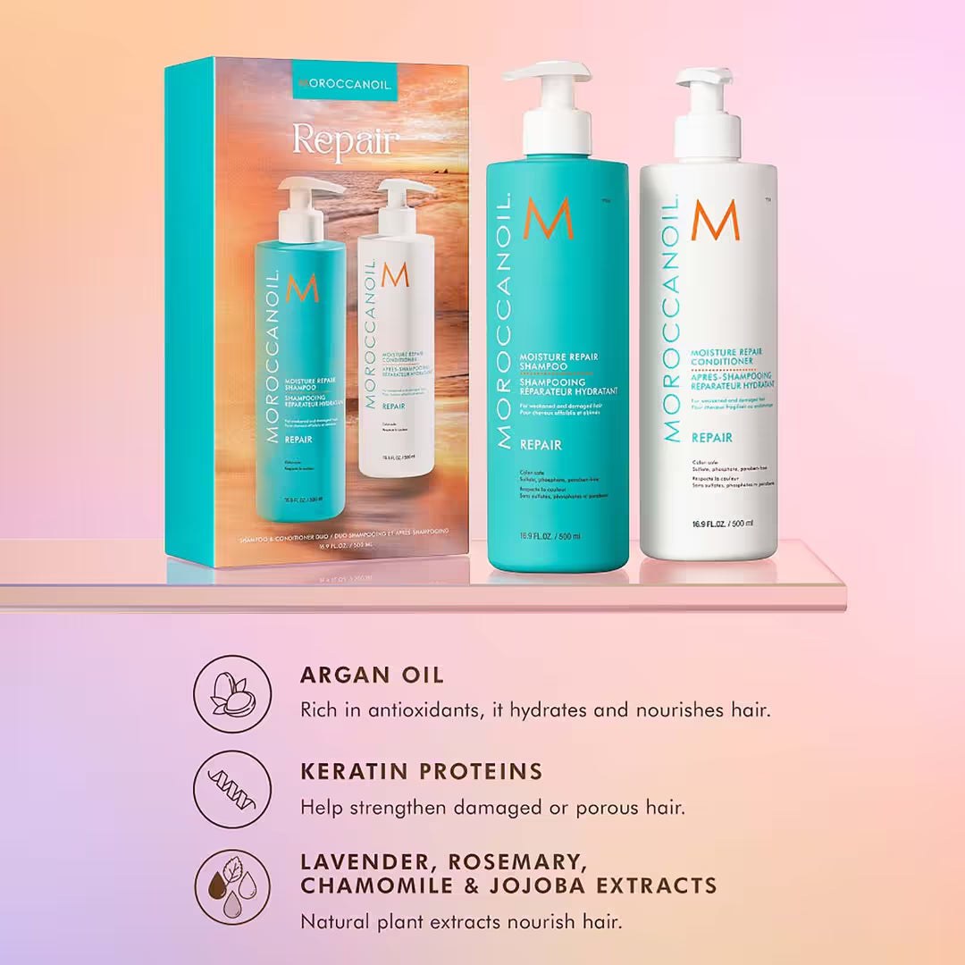 Moroccanoil Moisture Repair Shampoo & Conditioner Duo - photo 4