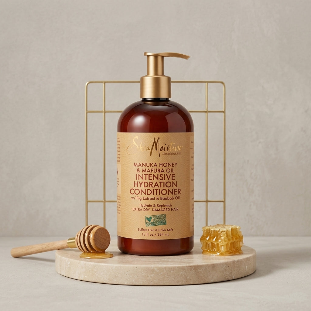 Shea Moisture Manuka Honey & Mafura Oil Intensive Hydration Conditioner - photo 4