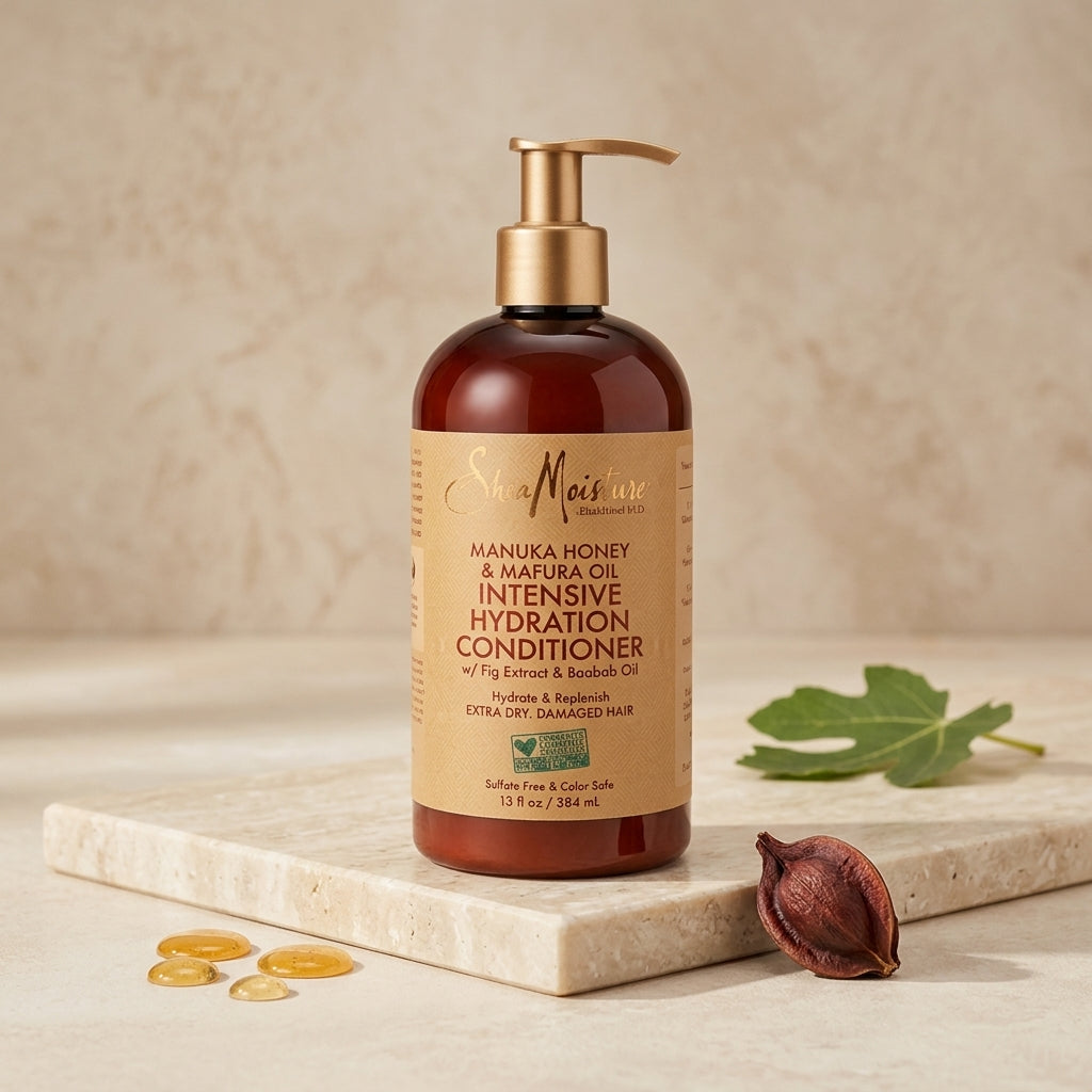 Shea Moisture Manuka Honey & Mafura Oil Intensive Hydration Conditioner - photo 2