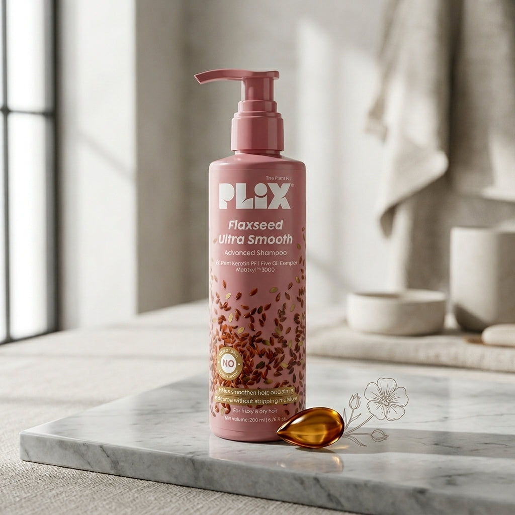 Plix Flaxseed Ultra Smooth Advanced Shampoo - photo 4