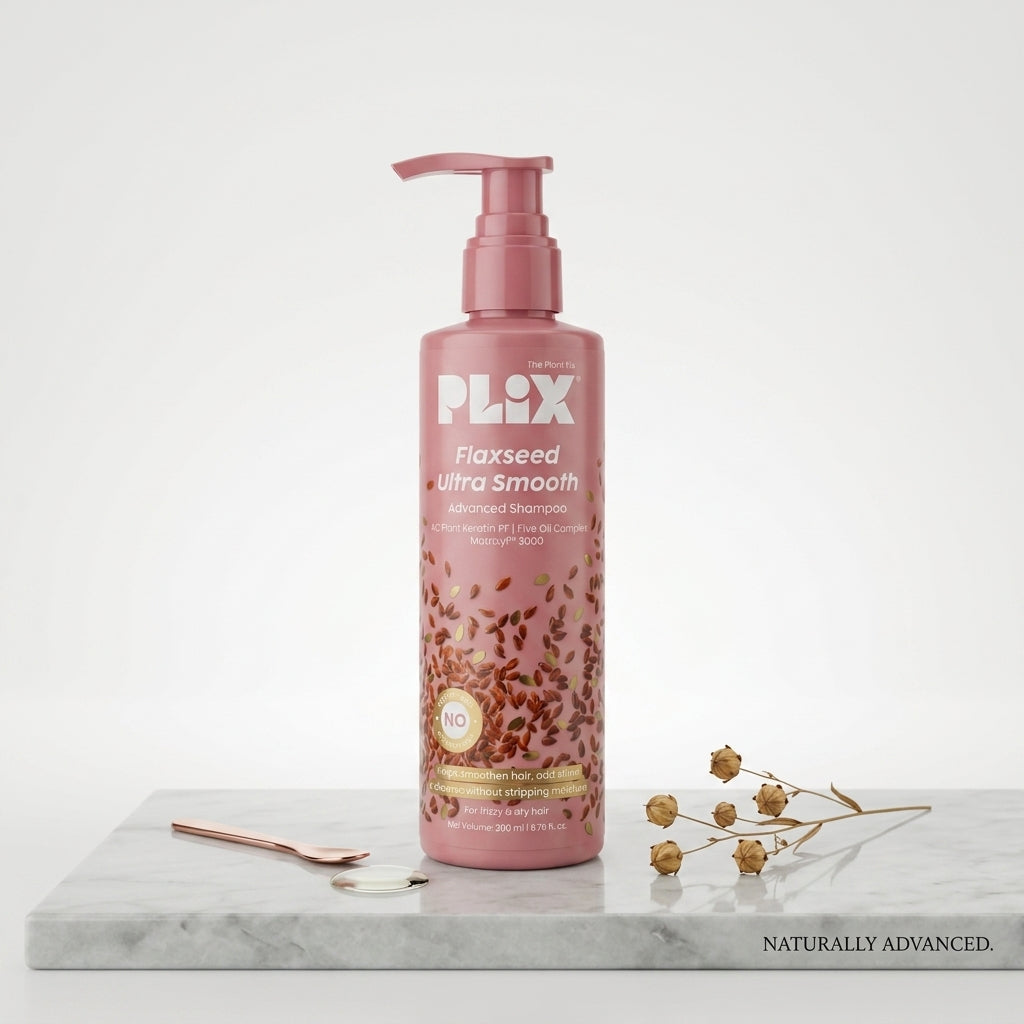 Plix Flaxseed Ultra Smooth Adavanced Shampoo