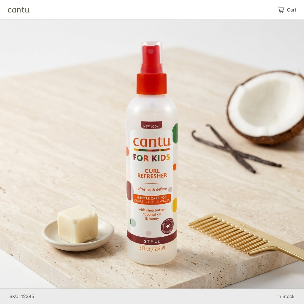 Cantu For Kids Curl Refresher - photo 3