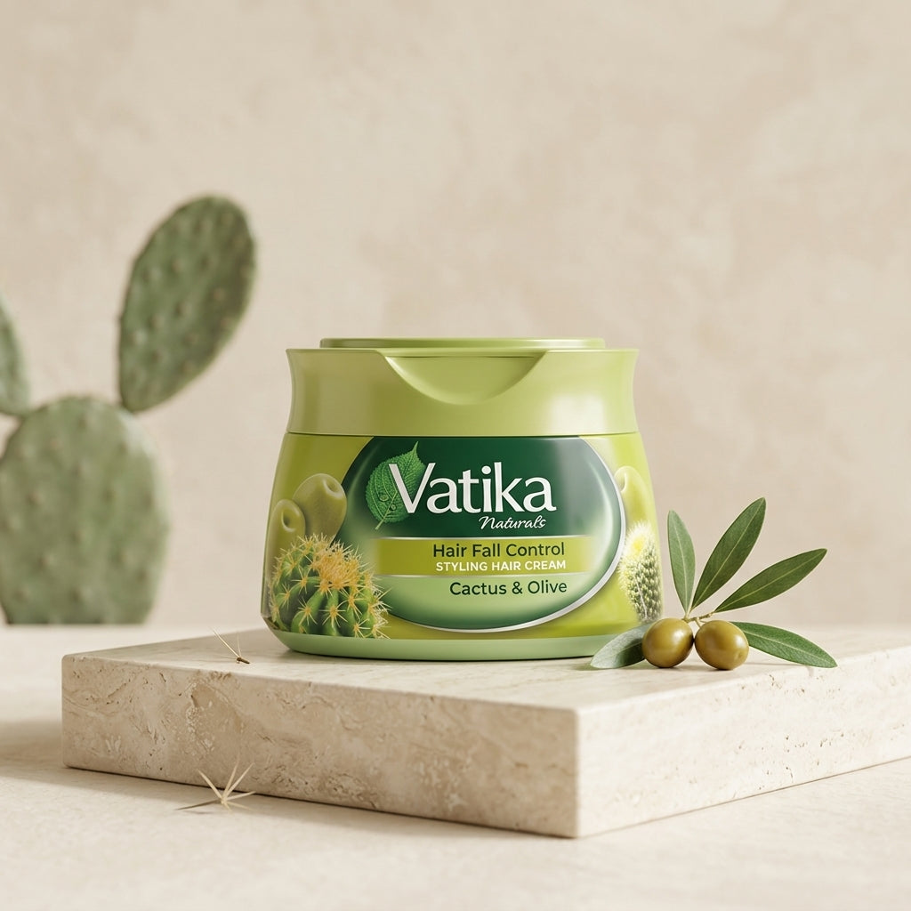 Vatika Naturals Hair Fall Control Styling Hair Cream - photo 2