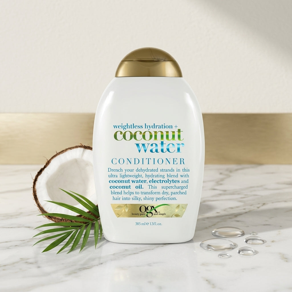 OGX Weightless Hydration Coconut Water Conditioner - photo 4