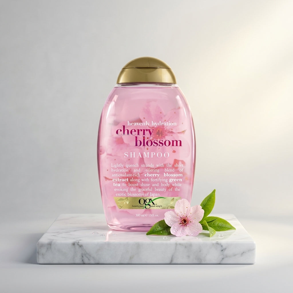 OGX Heavenly Hydration Cherry Blossom Shampoo