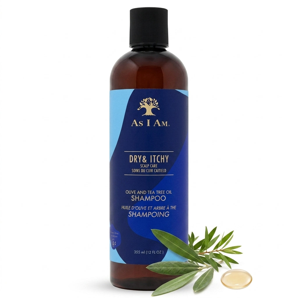 As I Am Naturally - Olive and Tea Tree Oil Shampoo - 12OZ