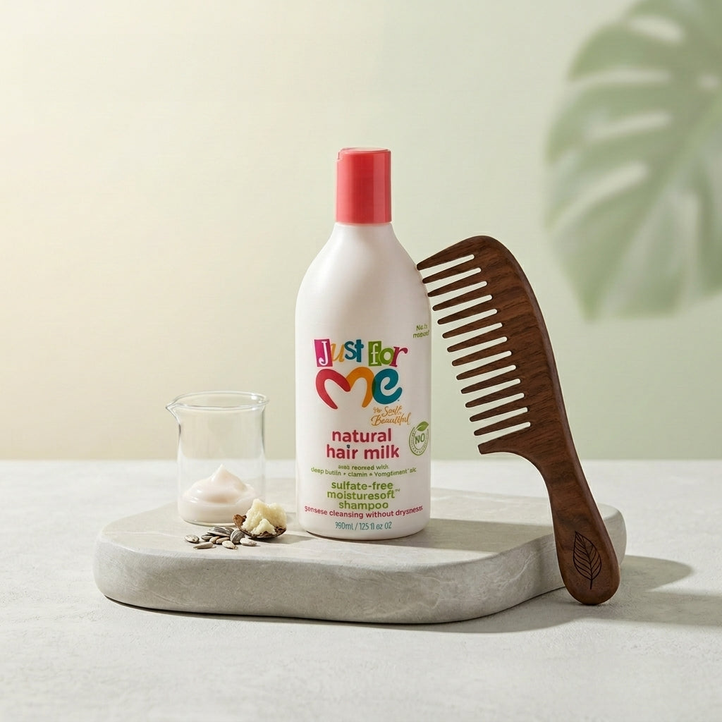 Just For Me Natural Hair Milk Moisture soft Shampoo - photo 3