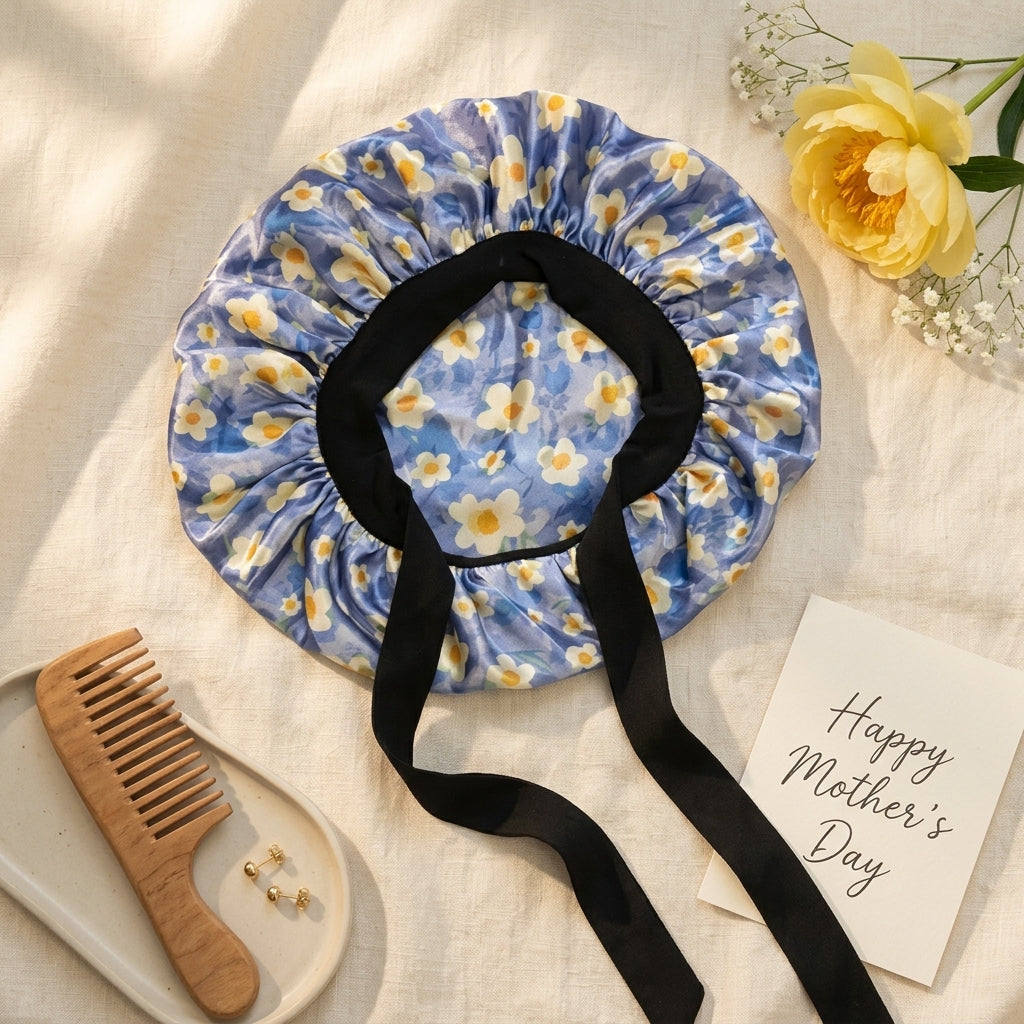 Curlyn Satin Bonnet (Printed) - photo 2