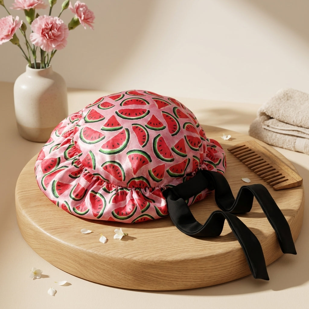 Curlyn Satin Bonnet (Printed) - photo 6