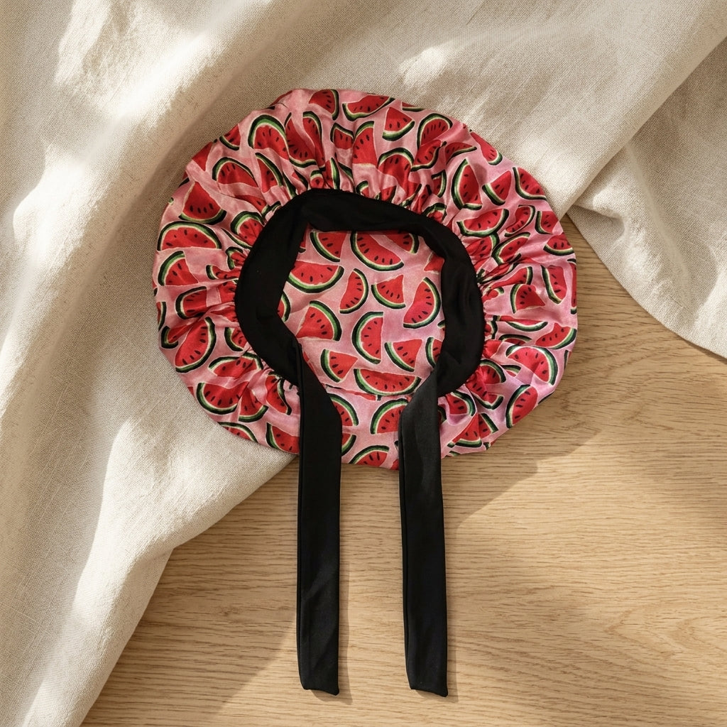 Curlyn Satin Bonnet (Printed) - photo 4