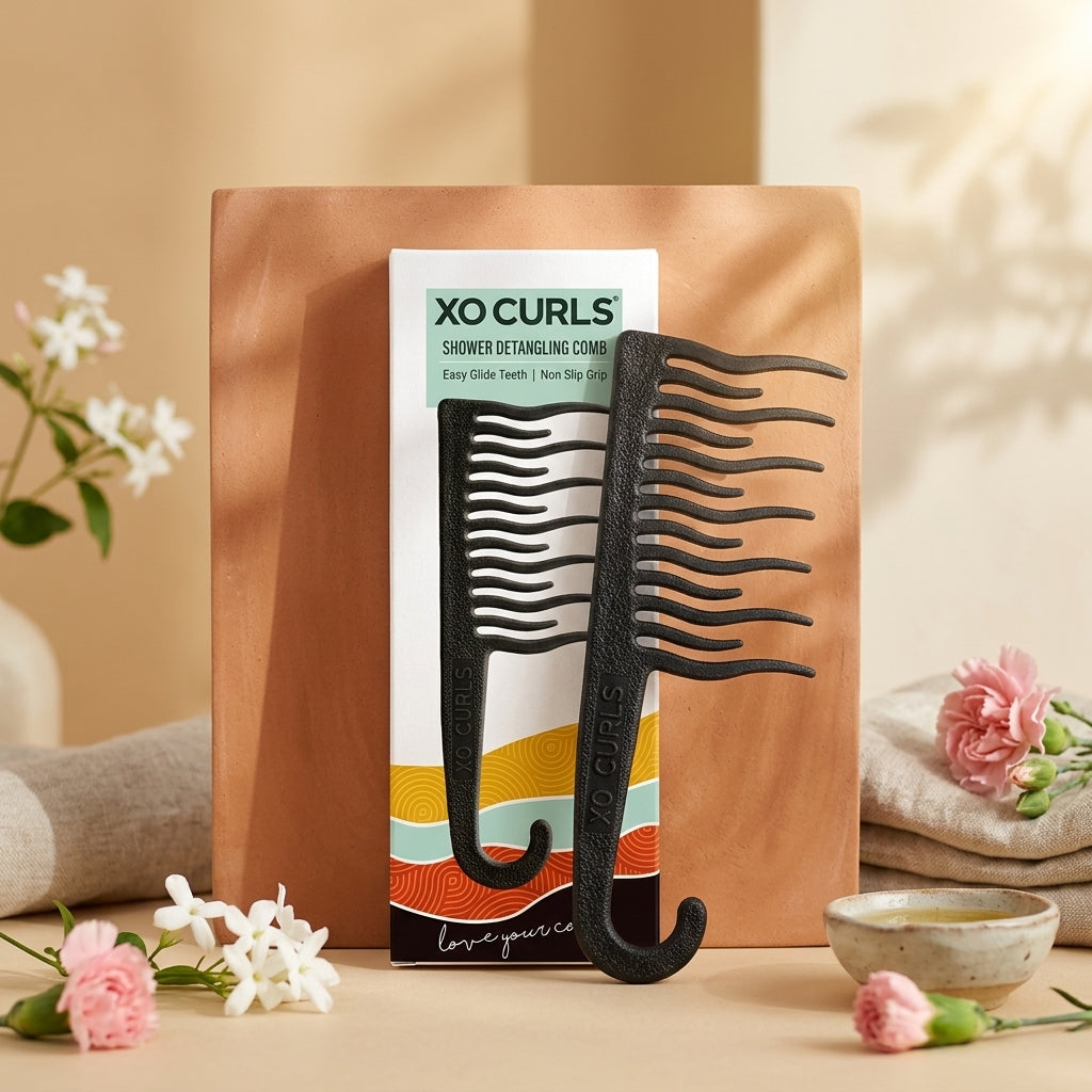 XO Curls Shower Detangling Comb - photo 10