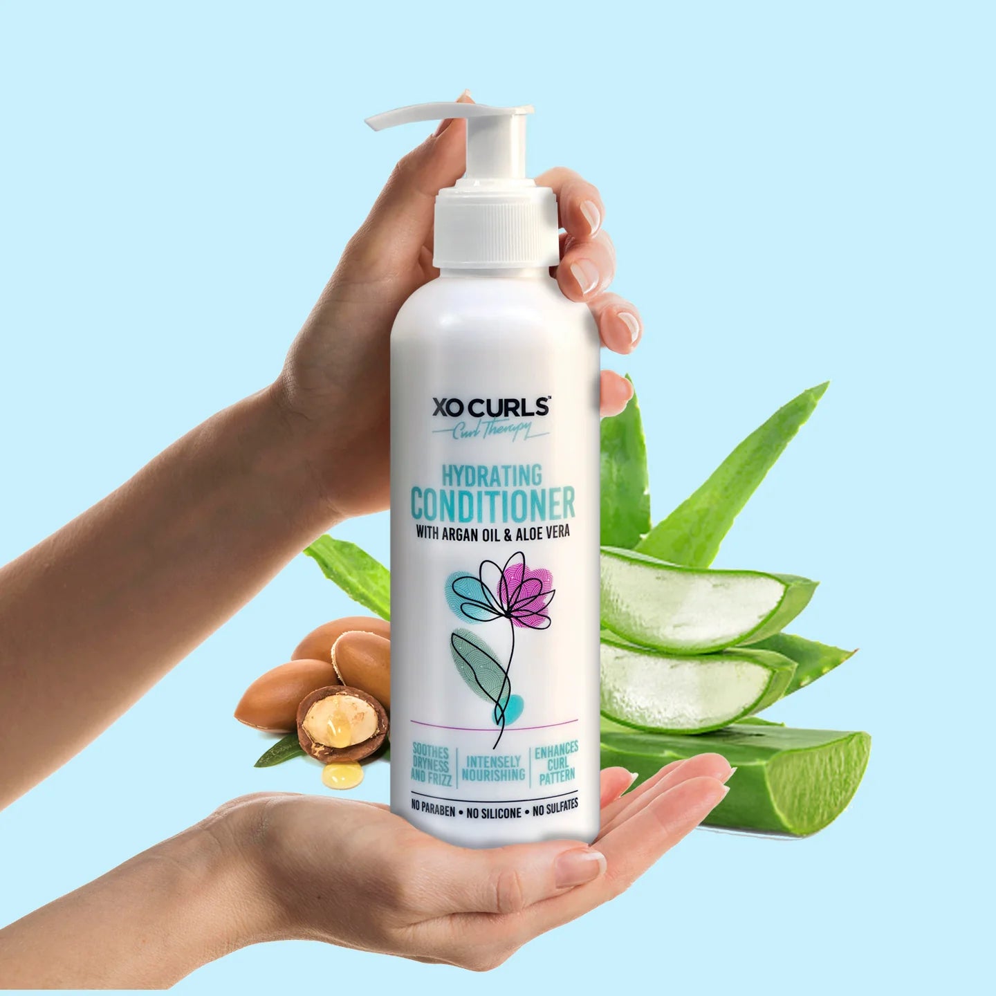 XO Curls Tame Frizz And Dryness With This Combo Of Conditioner, Leave-in Conditioner & Gel Combo - photo 3