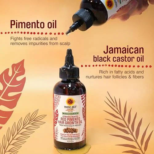 Tropic Isle Living Jamaican Strong Roots Hair Growth Oil - photo 4